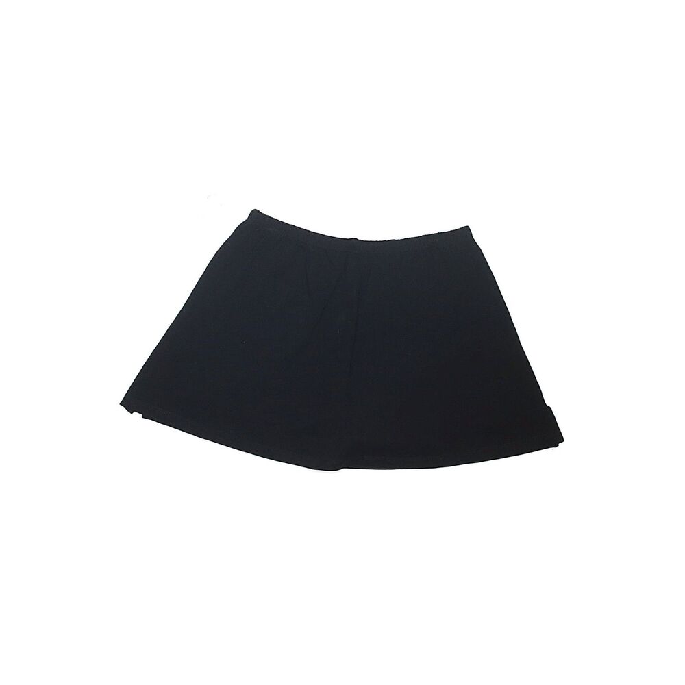 White Fox West Coast Love Mini Skort Black Size M Stretch Cotton Y2K - Picture 3 of 5